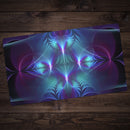 Aqua Cross And Circles Playmat