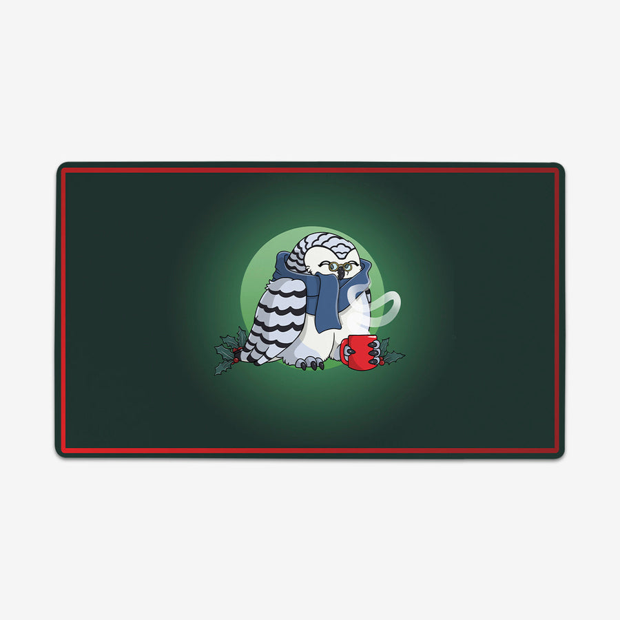 Cozy Winter Owl Playmat