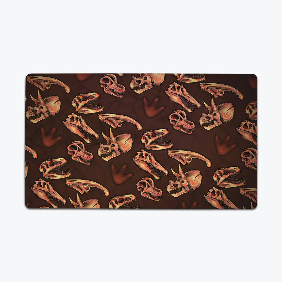 Dinosaur Fossils Playmat