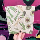 'Avo Good Day and Kick Some Asparagass Large Notebooks | 5" x 8.25" x 1" | Set of 2