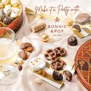 Festive Gift Tin Filled with Truffles, Pretzels & Gourmet Chocolates for Thanksgiving