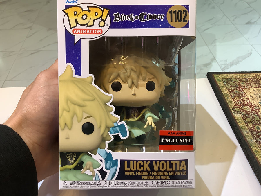 Funko Pop Animation Black Clover Luck Voltaire 1102 AAA ANIME EXCLUSIVE