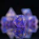 Mystic Divination Sharp-Edged Resin Dice Set