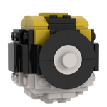 Custom Ultra Pocket Ball Toy Building Set made using LEGO parts - B3 Customs