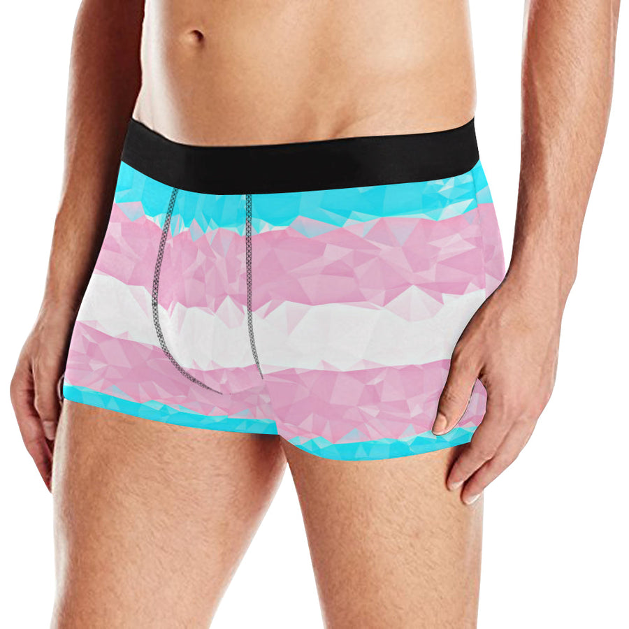 Geometric Trans Pride Boxer Briefs