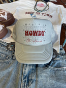 Howdy Christmas Trucker Hat