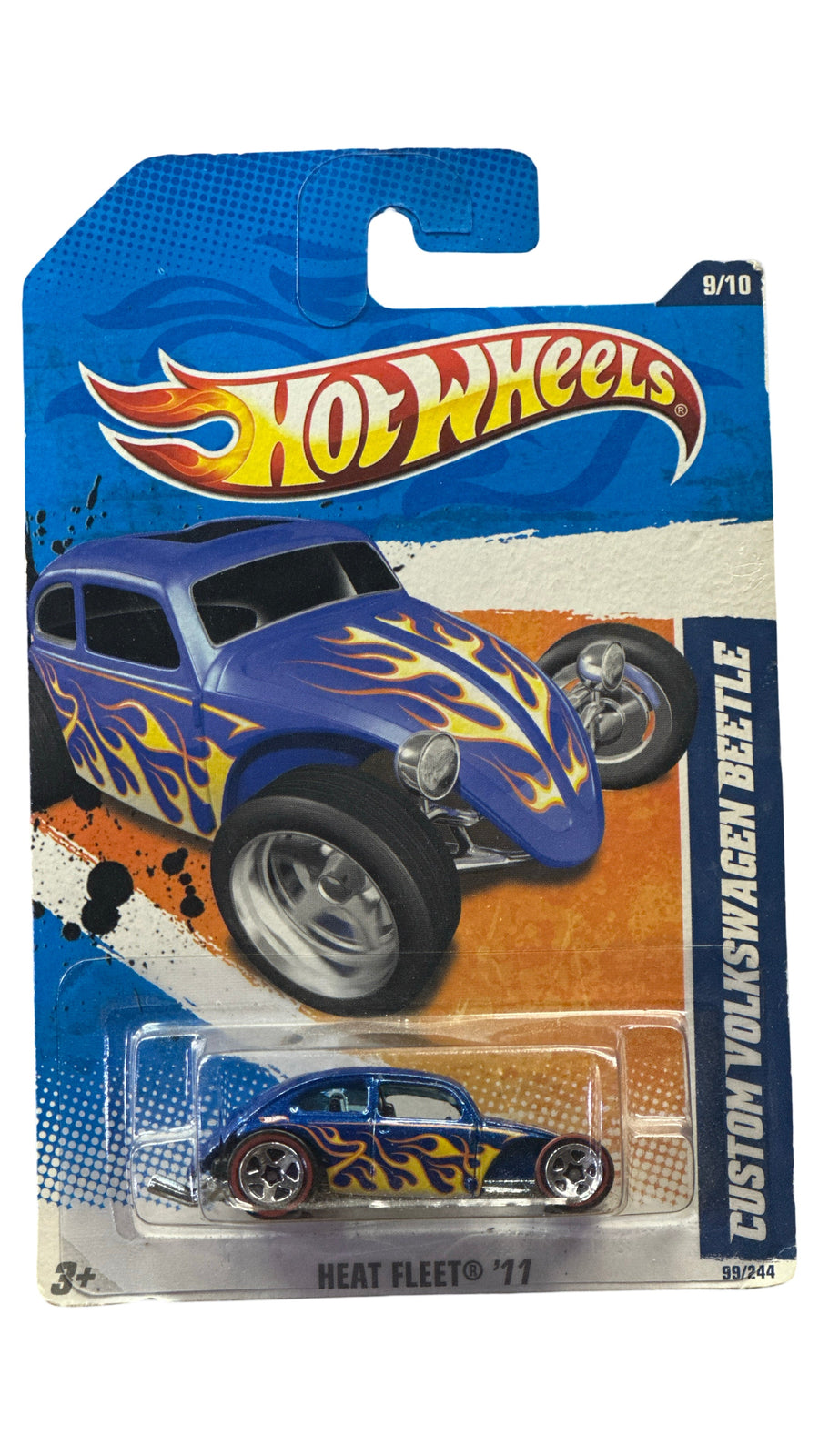 Hot Wheels Heat Fleet '11 Custom Volkswagen Beetle 99/244