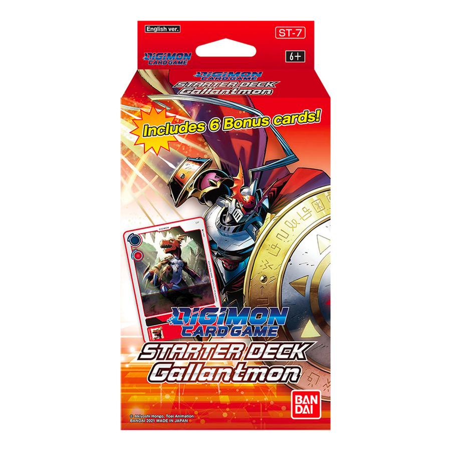 digimon trading card game starter deck Digimon Starter Deck Gallantmon