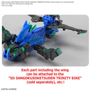 [PRE-ORDER] Bandai Spirits: Gundam SDW Heroes - Zhao Yun 00 Gundam (Command Package Ver.) Model Kit #27