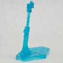 Bandai Spirits: 1/144 Blue (Clear) Action Base 2 Display Stand