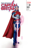 Betsy Braddock: Captain Britain #1 Unknown Comics Miguel Mercado Exclusive Virgin Vogue Var (02/22/2023)