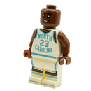 MJ #23 UNC Basketball Player Minifig made using LEGO parts