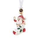 Personalized Photo Projection Santa Stocking Ornament