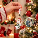Personalized Photo Projection Santa Stocking Ornament