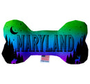 Pet & Dog Plush Bone Toys, "Maryland State Options" (Available in different pattern options)