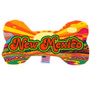 Pet & Dog Plush Bone Toys, "New Mexico Mountains" (Set 2 of 2 New Mexico State Toy Options, available in different pattern options!)