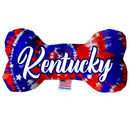 Pet & Dog Plush Bone Toys, "Kentucky State Options" (Available in different pattern options)