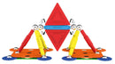 Tinamiri Supermag - Multicolor 45 - Magnetic Building Set, Educational construction fun, 45 piece set, Magnet Toys, 0651