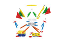 Tinamiri Supermag - Multicolor 60 - Magnetic Building Set, Educational construction fun, 60 piece set, Magnet Toys, 0652