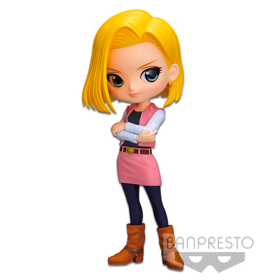 Banpresto Q Posket: Dragon Ball Z- Android 18 (Ver. B)