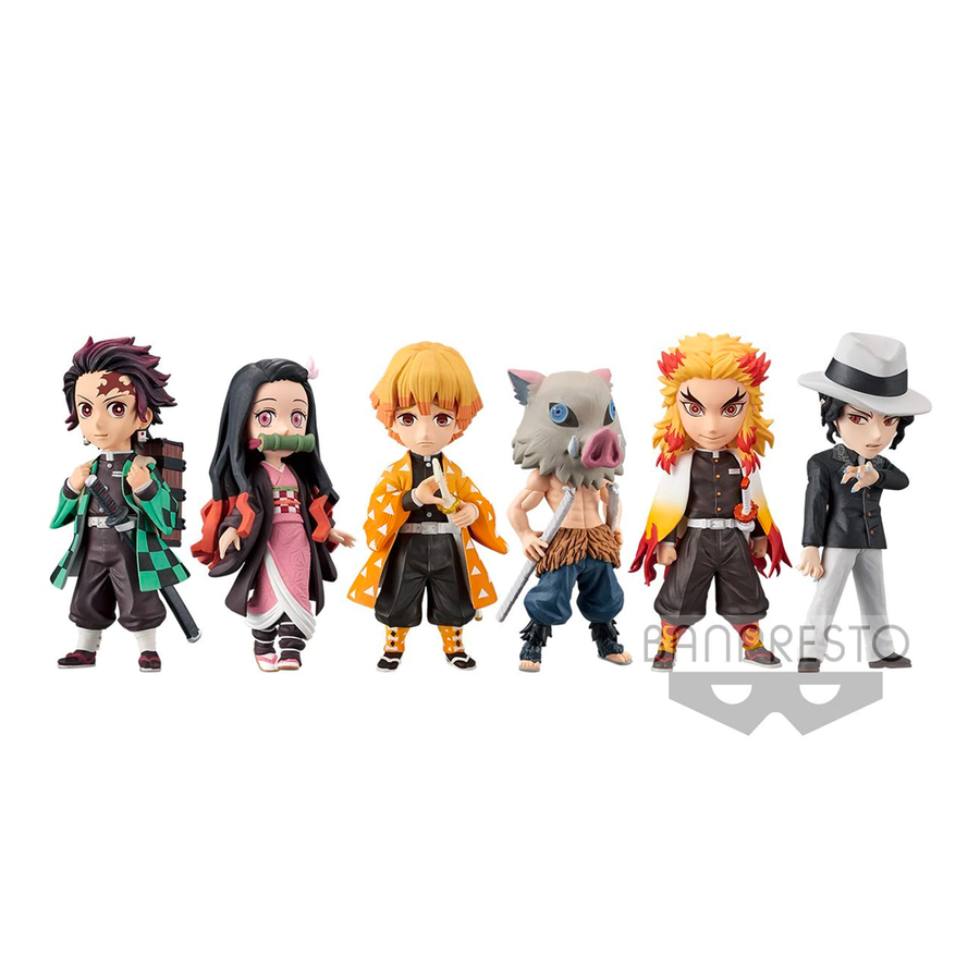 Banpresto: Demon Slayer: Kimetsu No Yaiba - World Collectable Figure Special Vol. 1 Box of 6 Figures