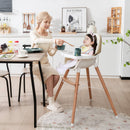 Baby High Chair with Dishwasher Safe Tray