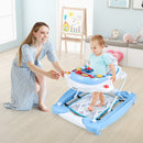 6 in 1 Foldable Baby Walker with Adjustable Height