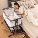 Bedside Sleeper Bassinet with 6-Level Adjustable Height