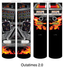 Back to the Future "Outatime 2.0" Unisex Socks