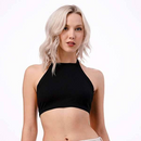 Backless Halter Tie Ribbed Top | Casual Style Cropped Top [Available in Sizes SM-L]