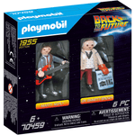 Back to the Future Playmobil Marty McFly & Dr. Emmett Brown "1955 Edition" 6-piece vinyl figures 2-pack