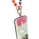 Ban.do Rainbow Wooden Beads Crossbody Phone Lanyard | Pride Smart Phone Accessories | 50"