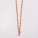 Ban.do Rainbow Wooden Beads Crossbody Phone Lanyard | Pride Smart Phone Accessories | 50"