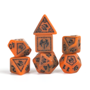 D&D Adventure Dice Set - Barbarian Edition | Orange 15pc Collection