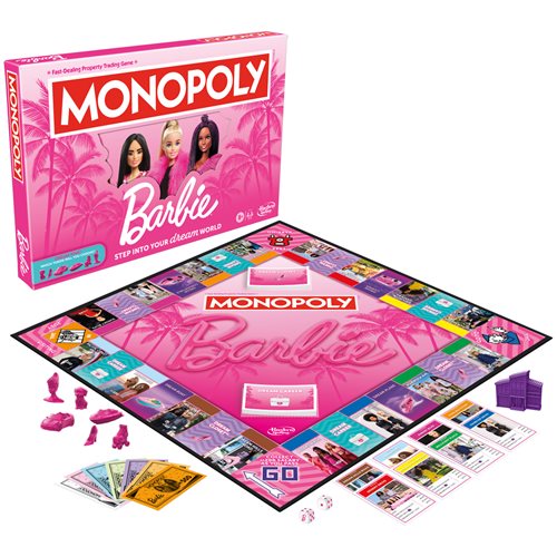 Hasbro Monopoly: Barbie Edition Board Game