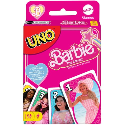 Mattel UNO Barbie The Movie Card Game