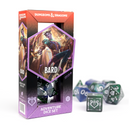 D&D Adventure Dice Set - Bard Edition | Blue/Green 15pc Collection
