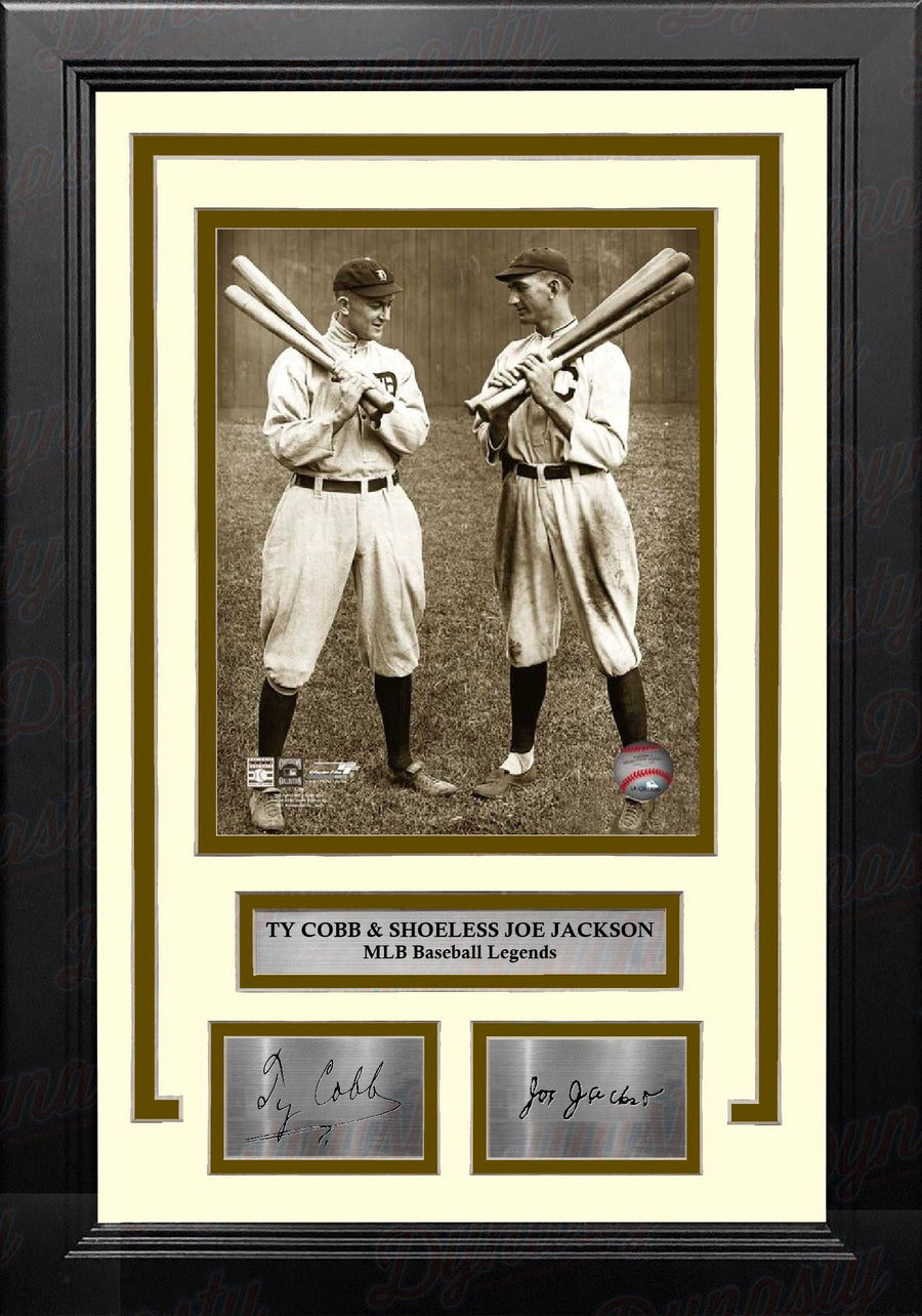 Ty Cobb & Shoeless Joe Jackson 8