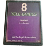 Baseball [Tele Games 8]  TEXT LABEL - Atari 2600  (GAME ONLY)