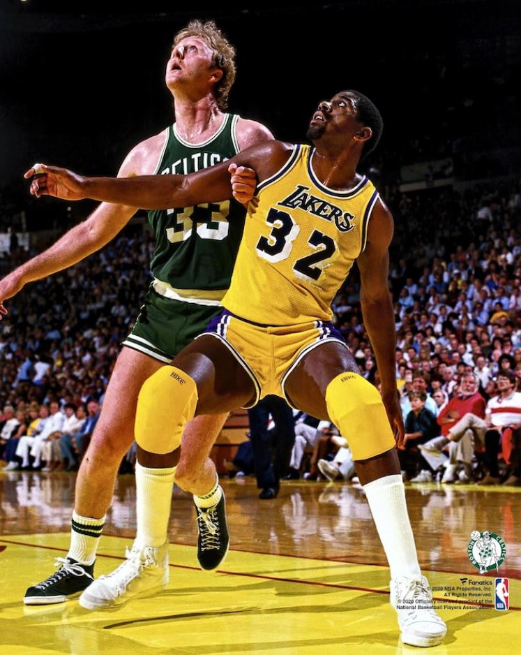 Larry Bird v. Magic Johnson 8