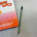 Be Inspired Crystal Pen in Green Finish