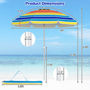 6.5 Feet Beach Umbrella with