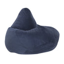 Bean Bag Chair for Adults Accent Lazy Sofa with Skin-friendly Corduroy Cover and Soft Sponge Filling
