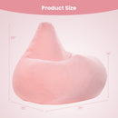 Bean Bag Chair for Adults Accent Lazy Sofa with Skin-friendly Corduroy Cover and Soft Sponge Filling