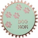 Being A Dog Mom is Ruff Bottlecap-Style Enamel Pin