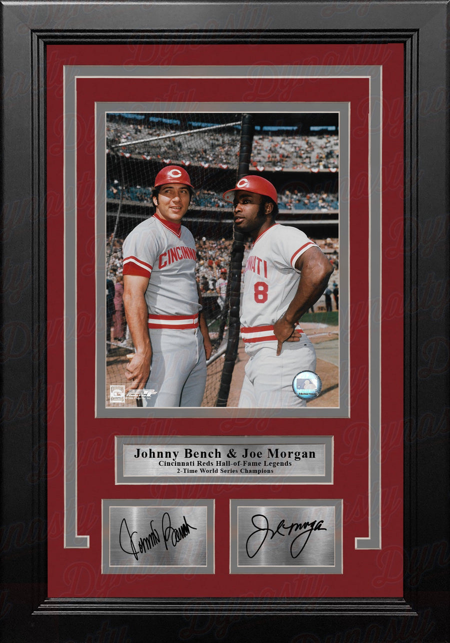 Johnny Bench & Joe Morgan Cincinnati Reds 8