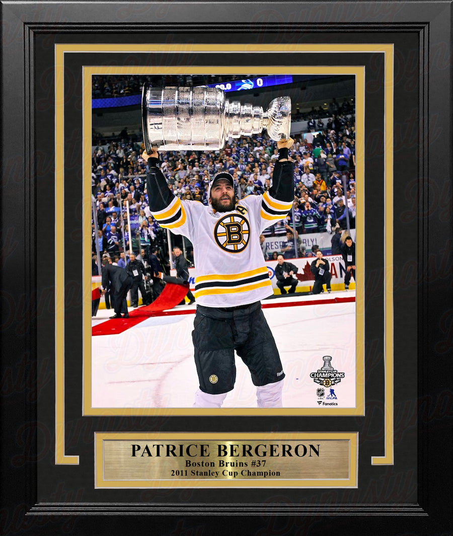 Patrice Bergeron Stanley Cup Trophy Boston Bruins 8