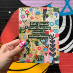 Best Friends Make Moments Extraordinary Double-Sided Journal