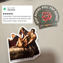 Besties Doing a Nice Beheading! Judith Slaying Holofernes Sticker | Vinyl Die Cut Decal Artemisia Gentileschi Painting