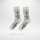 Better With Age Socks | Cactus Plants Illustration
